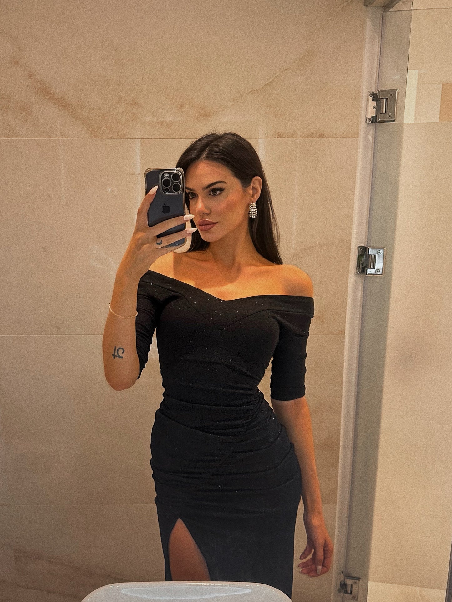 Nikita Black Dress