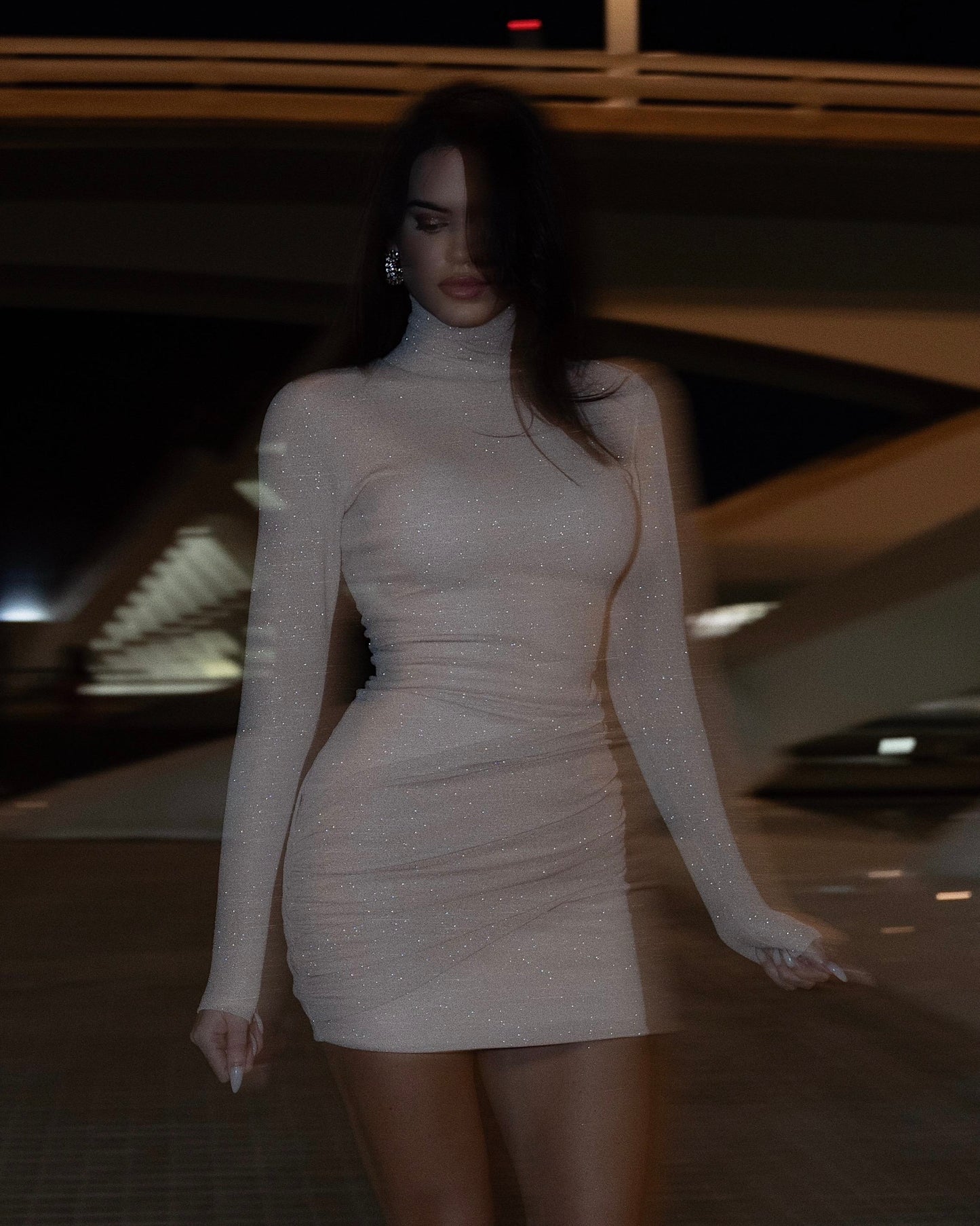 Mini haljina sa šljokicama